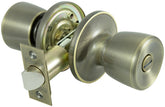 ProSource Privacy Lockset, Tubular, Tulip Design, Brass